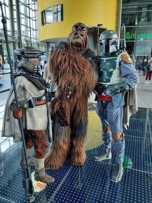 Zeitreise in die Zukunft: Auf die Star Wars Fans Wolfenbüttel „The Dejarik“ dürfen sich große und kleine Besucher der Veranstaltung "Anno Tuck" auf der Burg Altena am 3. und 4. August freuen. Foto: Star Wars Fans Wolfenbüttel "The Dejarik"