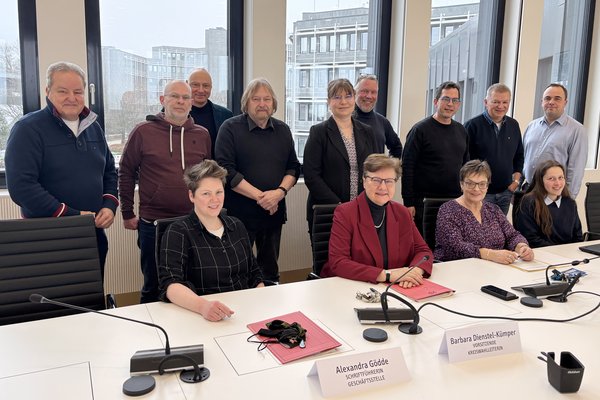 Die Einteilung des Wahlgebietes Märkischer Kreis in Wahlbezirke für die Kommunalwahl 2025 im September erfolgte einstimmig. Foto: Alexander Bange / Märkischer Kreis