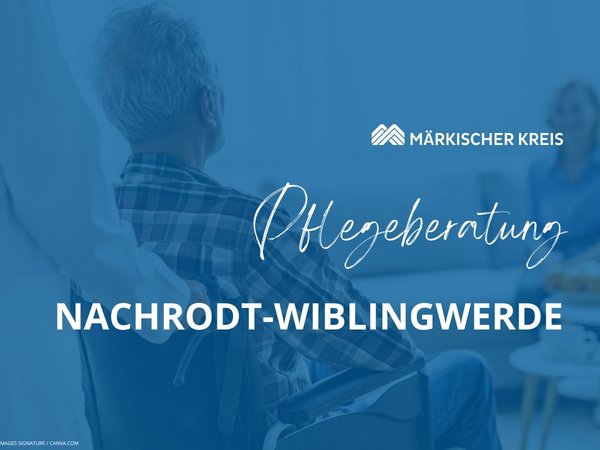 Pflegeberatung Nachrodt-Wiblingwerde. Grafik: Märkischer Kreis