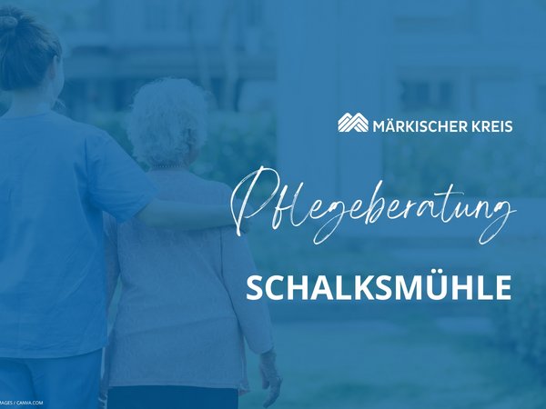 Pflegeberatung Schalksmühle. Grafik: Märkischer Kreis