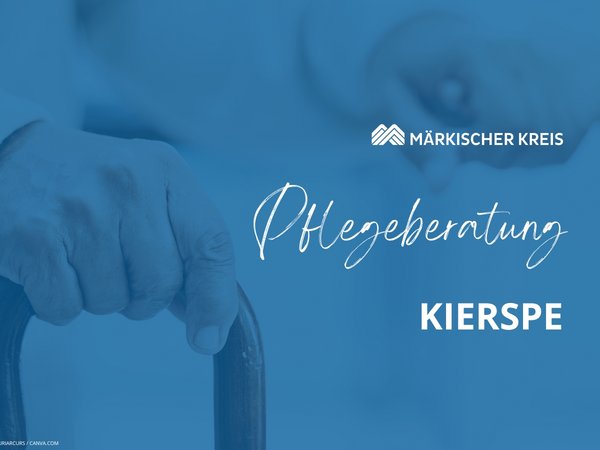 Pflegeberatung Kierspe. Grafik: Märkischer Kreis