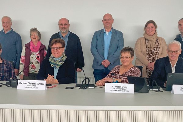 Der Wahlausschuss für den Wahlkreis Märkischer Kreis II traf sich in öffentlicher Sitzung im Lüdenscheider Kreishaus. Foto: Susanne Henrich / Märkischer Kreis