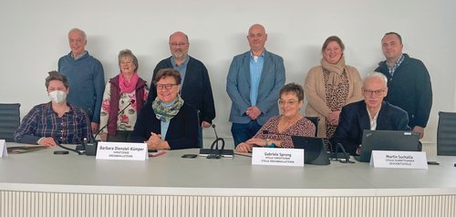 Der Wahlausschuss für den Wahlkreis Märkischer Kreis II traf sich in öffentlicher Sitzung im Lüdenscheider Kreishaus. Foto: Susanne Henrich / Märkischer Kreis