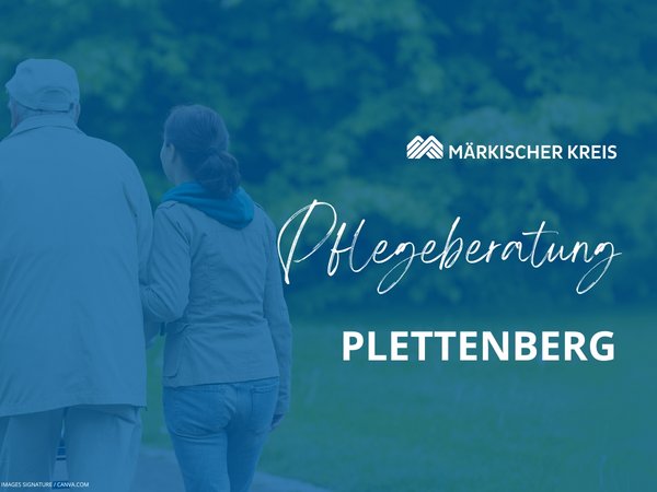 Pflegeberatung Plettenberg. Grafik: Märkischer Kreis