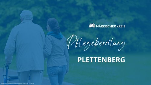 Pflegeberatung Plettenberg. Grafik: Märkischer Kreis