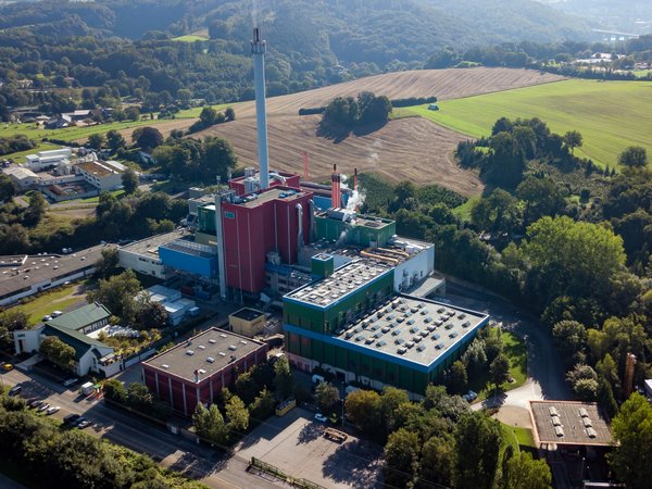 Das Müllheizkraftwerk in Iserlohn: Restmüll und Sperrmüll werden hier verbrannt. Foto: AMK mbH