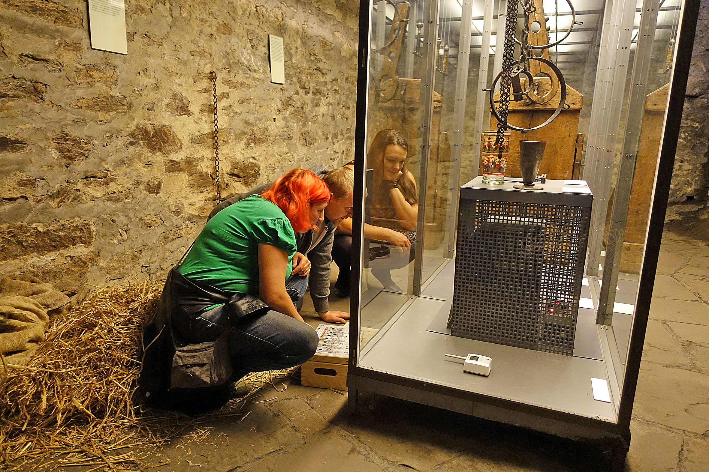 Die Teams haben die einmalige Chance, in dem besonderen historischen Ambiente des Kerkers den Schlüssel für den Ausgang zu finden. Foto: Bernadette Lange / Märkischer Kreis