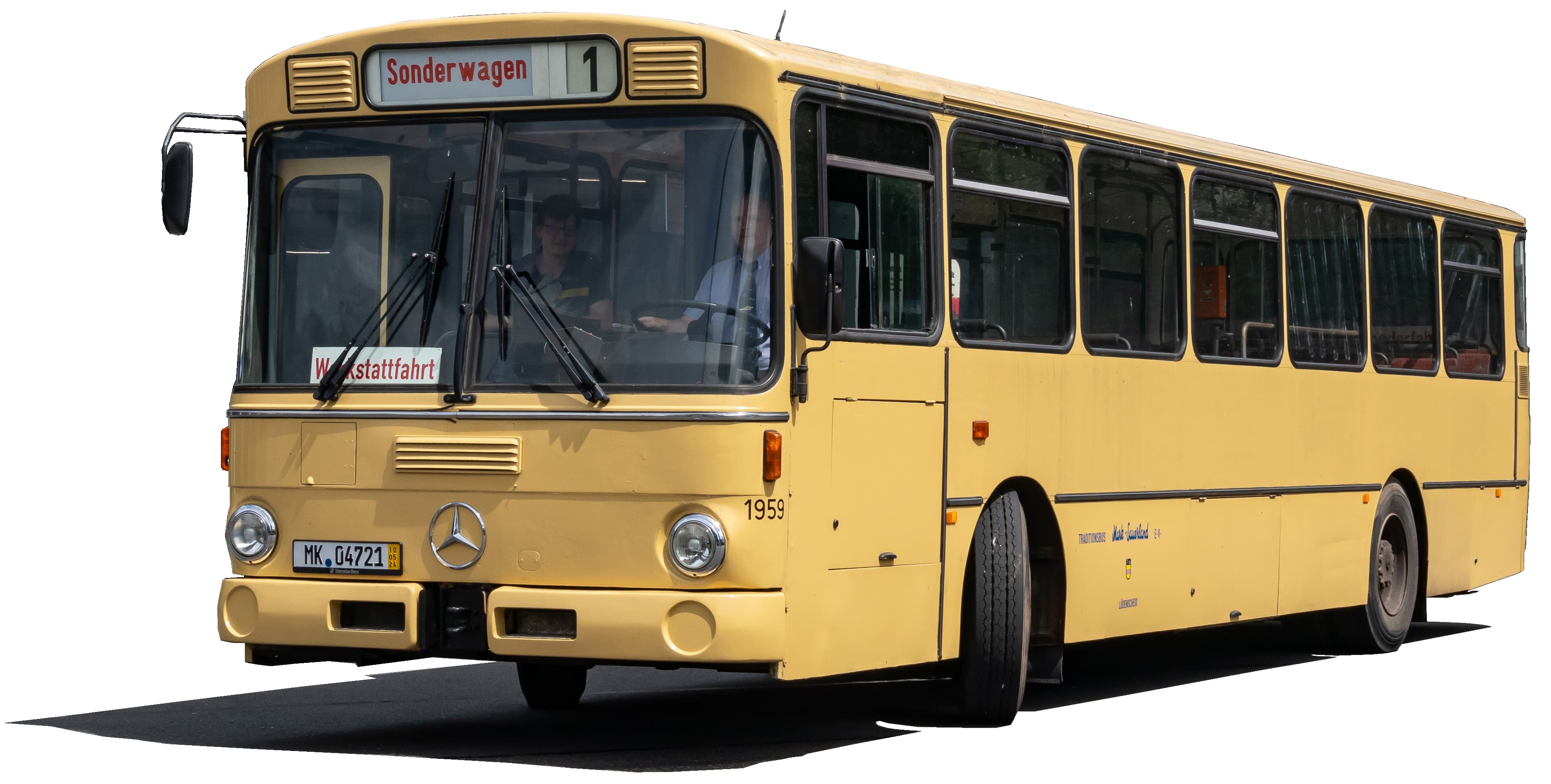 Zu einem erlebnisreichen Ausflug in einem historischen Oldtimerbus laden der Heimatbund Märkischer Kreis und der Verein Traditionsbus Mark-Sauerland am 1. September ein. Foto: TMS